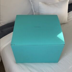 LARGE Tiffany & Co. storage gift box and tissue paper